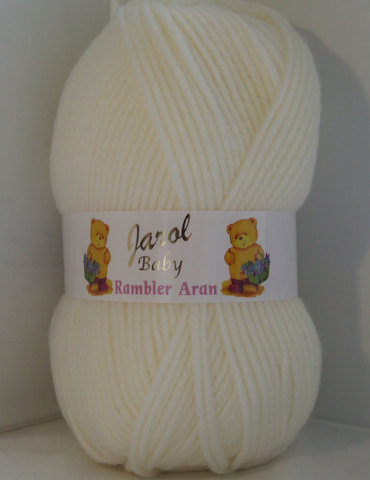 Jarol Rambler Baby Aran 10 x 100g Balls Cream